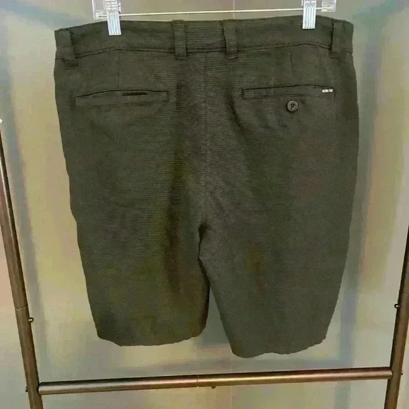 Men’s Hang Ten Quick Dry Shorts Size 36 Black Striped - Picture 10 of 11